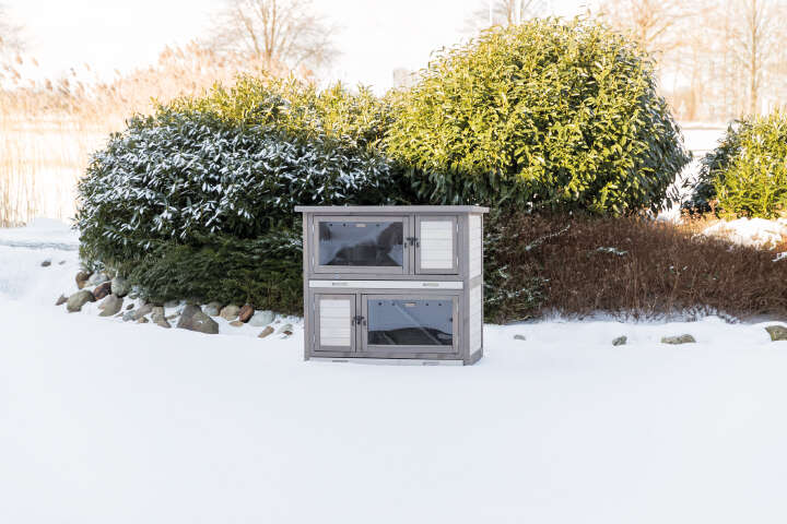 TRIXIE Kleintierstall mit Wärmedämmung